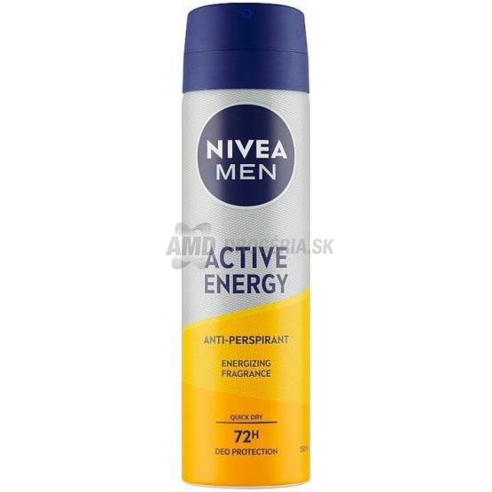 NIVEA MEN DEO ACTIVE ENERGY 150ML 