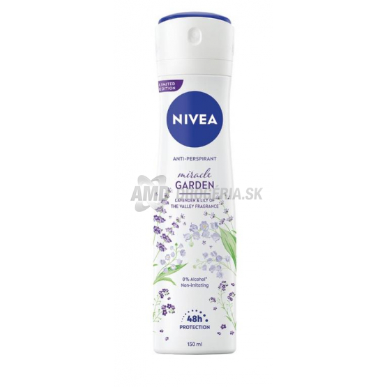 NIVEA DEO MIRACLE GARDEN LEVANDER & LILY OF THE VALLEY SPREJ 150ML 