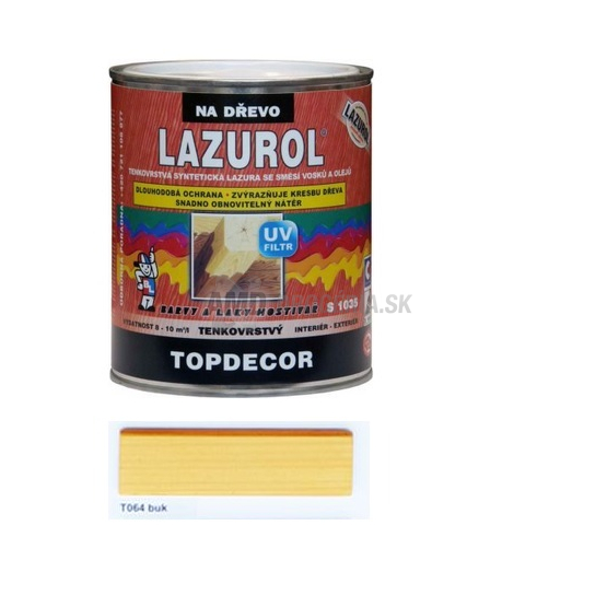 LAZUROL TOPDECOR BUK 2,5L T064