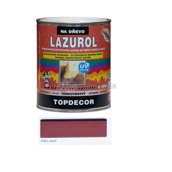 LAZUROL TOPDECOR VISNA 0,75L T083