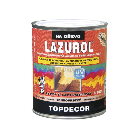 LAZUROL TOPDECOR TEAK 0.75 L