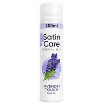 Gillette Satin Care gél na holenie levanduľa, 200 ml