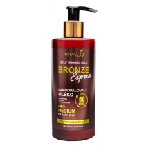 SUN BRONZE EXPRESS SAMOOPAĽOVACIE MLIEKO MEDIUM 300ML