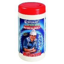 Spokar Vlhčené utierky pre remeselníkov, 70 ks
