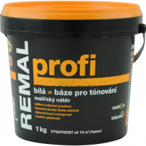 Remal Profi biela maliarska farba, 3 kg