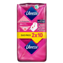 LIBRESSE INVISIBLE DUO NORMAL 20 KS