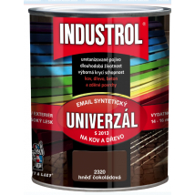 Industrol Univerzál S2013 syntetický email, hnedá čokoládová 2430, 0,6 l