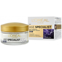 LOREAL AGE SPECIALIST NOČNÝ KRÉM PROTI VRÁSKAM 55 +; 50 ml