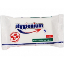 HYGIENIUM VLHČENÉ UTIERKY ANTIBAKTERIÁLNE 15KS