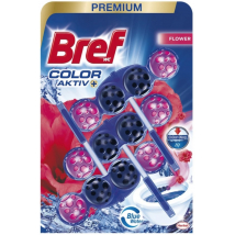 BREF WC POWER AKTIVE BLUE FRESH FLOWER 3KS