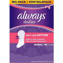 ALWAYS INTIM SOFT NORMAL 58 KS