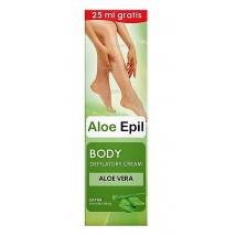 Aloe Epil Depilačný krém na telo s Aloe Vera, 125 ml
