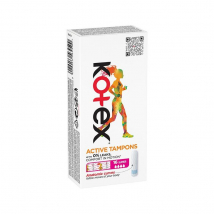 Kotex Active Super tampóny, 16 ks