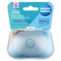 CANPOL BABIES SILIKÓNOVÉ CHRÁNIČE BRADAVIEK VEĽKOSŤ S 