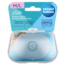 CANPOL BABIES SILIKÓNOVÉ CHRÁNIČE BRADAVIEK VEĽKOSŤ M/L 