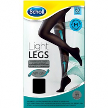 SCHOLL KOMPRESNÉ PANČUCHOVÉ NOHAVICE ČIERNE LIGHT LEGS 60DEN M 