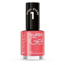Rimmel London Super Gel lak na nechty 032 Cocktail Passion, 12 ml
