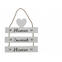 Drevená dekorácia Home Sweet Home, 1 ks