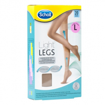 SCHOLL KOMPRESNÉ PANČUCHY LIGHT LEGS TELOVÉ veľ. L 1 KS