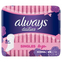 ALWAYS INTIM NORMAL 20 KS