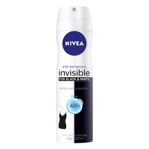 NIVEA DEODORANT BLACK AND WHIRE PURE 150ML