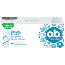 O.B. TAMPÓNY PRO COMFORT SUPER PLUS 32 KS