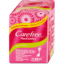 CAREFREE VLOŽKY FLEXI ALOE 20 KS
