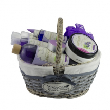 PRÍRODNÁ DARČEKOVÁ KAZETA BODY TIP LEVANDUĽA DARČEKOVÝ KÔŠ S LEVANDUĽOVÝM OLEJOM EXCLUSIVE X18