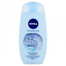 NIVEA SPRCHOVÝ GÉL CLAY S ÍLOM AGAVE A LEVANDUĽOU 250 ML