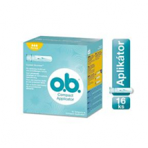 O.B. TAMPÓNY NORMAL S APLIKÁTOROM 16 KS