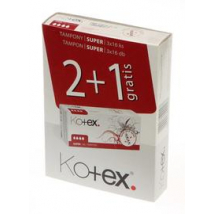 KOTEX TAMPÓNY 3 X 16 KS SUPER