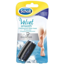SCHOLL VELVET SMOOTH NÁHRADNÉ HLAVICE NA CHODIDLÁ EXTRA HRUBÉ 2 KS