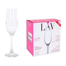 POHÁR NA ŠAMPANSKÉ FAME ČÍRY 215 ML SADA 6 KS