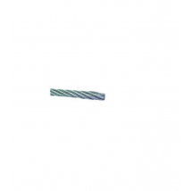 Oceľové lano pozinkované, 4 mm × 100 m