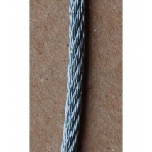 Oceľové lano pozinkované Zn, 5 mm × 75 m