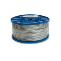 Oceľové lano pozinkované v PVC obale, 3/4 mm, 100 m