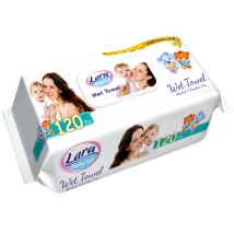 LARA BABY VLHČENÉ UTIERKY PREMIUM 120 KS