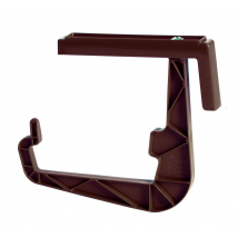 Prosperplast Hangplast Balkónový držiak na hrantík hnedý, 20/25 × 19 cm