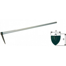 Baupro Motyka špicatá stredná s drevenou násadou, 1200 mm