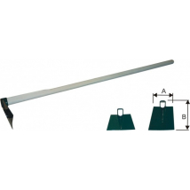 Baupro Motyka plochá široká 160 mm s násadou 1200 mm