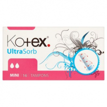 KOTEX TAMPÓNY ULTRA MINI 16 KS