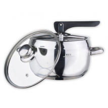 HRNIEC TLAKOVÝ SO SKLENENOU POKRIEVKOU ALLEGRO 5 L