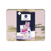 KAZETA NIVEA WOM PLECH BLOSSOM MICELÁRNA VODA + PLEŤOVÁ MASKA + LABELLO BALZAM NA PERY + TELOVÉ SUFLÉ  X20