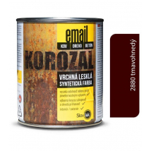 KOROZAL EMAIL 2880 TMAVOHNEDÝ 3 KG