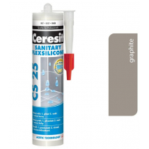 CERESIT CS25 SILIKÓN SANITÁRNY GRAPHITE 280 ML