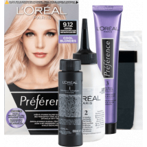 LOREAL PREFERENCE COOL 9.12 SIBERIA STUDENÁ VEĽMI SVETLÁ BLOND