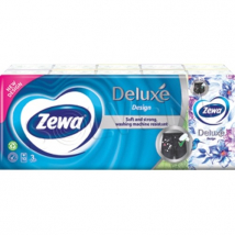 Zewa Deluxe Design hygienické vreckovky 3-vrstvové, 10x10 ks