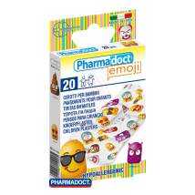 Pharmadoct Emoji detské náplasti, 20 ks
