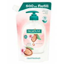 Palmolive Naturals Milk & Almond tekuté mydlo náhradná náplň, 500 ml