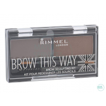 Rimmel London Brow This Way Sculpting Kit set na úpravu obočia 002, 2,4 g